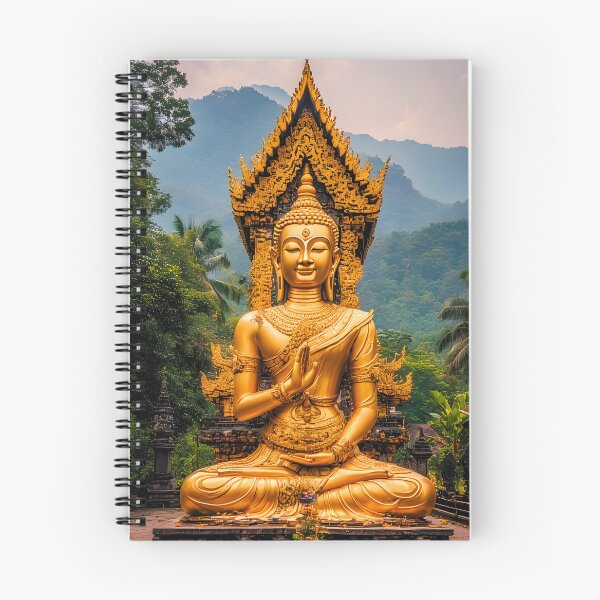 Item preview, Golden Dhamma in the Northern Hills designed and sold by ZenGrooves.