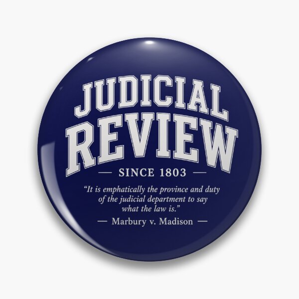 Item preview, Judicial Review Since 1803 (Dark Background) designed and sold by PhoenixorFlame7.