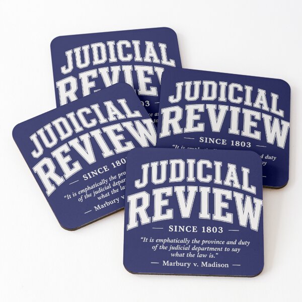 Item preview, Judicial Review Since 1803 (Dark Background) designed and sold by PhoenixorFlame7.