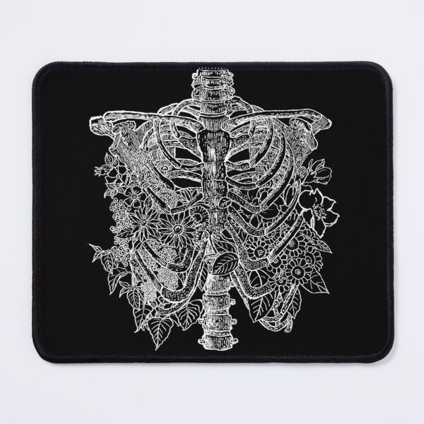 Item preview, Rib Cage and Flowers designed and sold by ShayneoftheDead.