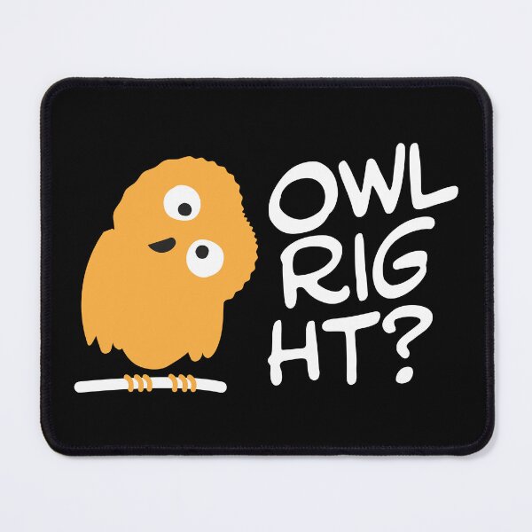 Item preview, Owlright? designed and sold by BorysMano.