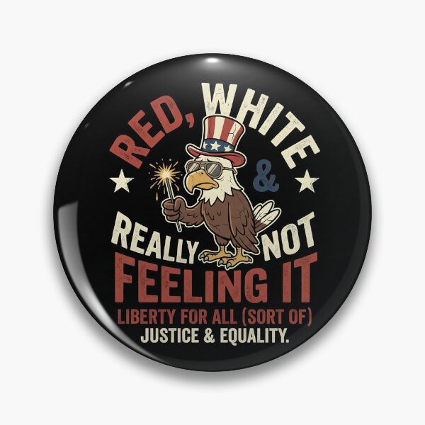 Item preview, Red White & Really Not Feeling It designed and sold by Mateusz Majcherek.