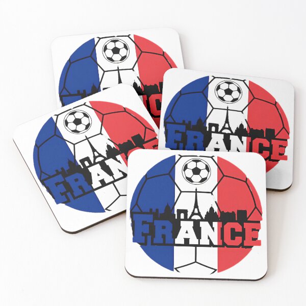 Item preview, France Football Fan Cartoon Sticker | French Football Supporter designed and sold by aminesez22.