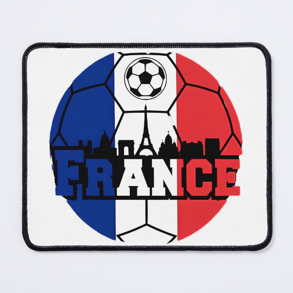Item preview, France Football Fan Cartoon Sticker | French Football Supporter designed and sold by aminesez22.
