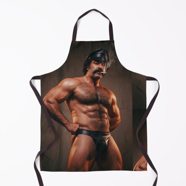 Item preview, Hairy Leather Daddy Smoking Cigarette designed and sold by ZhivanCrimson.