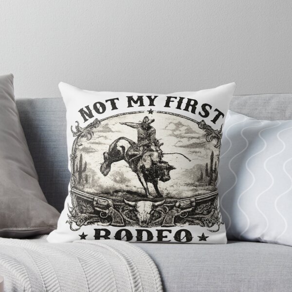 Item preview, Not My First Rodeo Vintage Cowboy designed and sold by ZENVIRART.