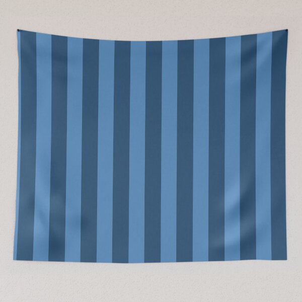 Item preview, Navy and Seaside Blue Stripe Pattern  designed and sold by iCraftCafe.