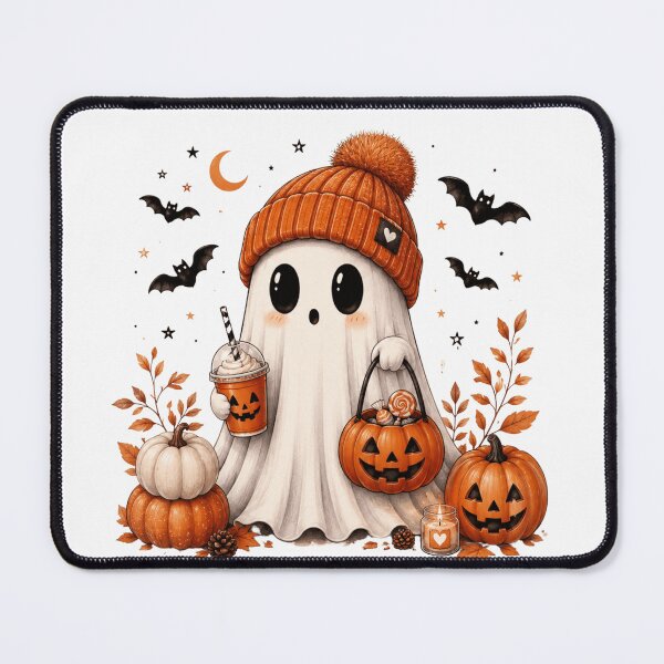 Item preview, Spooky Season Cute Ghost Fall Halloween designed and sold by ZENVIRART.