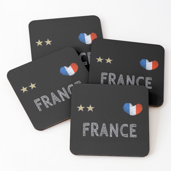 Item preview, France Football Fan Cartoon Sticker | French Football Supporter designed and sold by aminesez22.