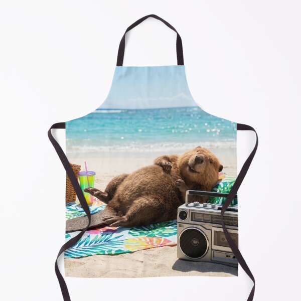 Item preview, Beach Blanket Beaver designed and sold by Tridentulus.