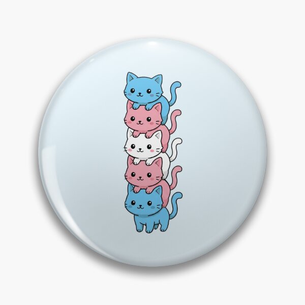 Item preview, Trans Pride Cat Stack designed and sold by Ivy-Triggs.