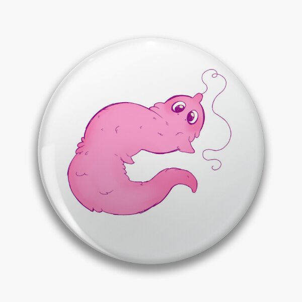 Item preview, Pink worm on a string designed and sold by butteredOWO.
