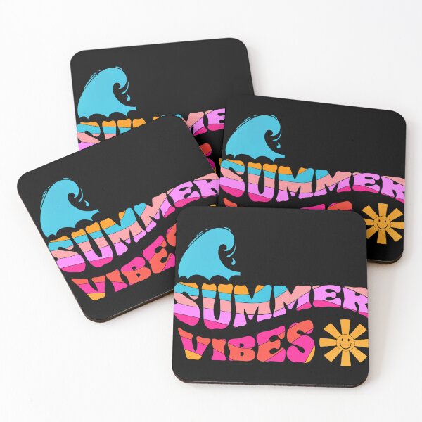 Item preview, 'Summer Vibes' Saying With Ocean Wave And Sun designed and sold by DEC02.