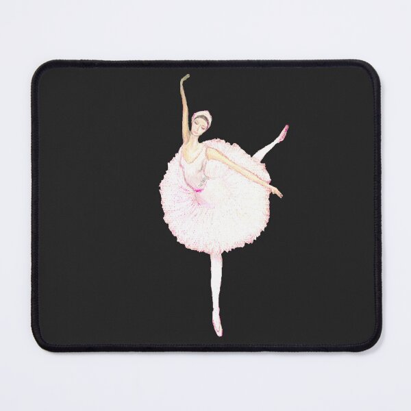 Item preview, Ballerina on Black Background | Pastel Drawing | Elegant Dance Art | Dark Aesthetic | Ballet Art Design designed and sold by Baroness Swan.