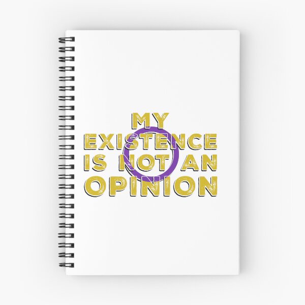 Item preview, My Existence Is Not An Opinion - Intersex Flag designed and sold by Qweird Artistry.