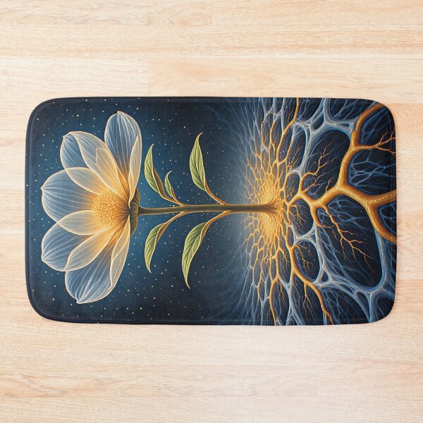 Item preview, Transcendent flowering in the cosmic universe designed and sold by Mianku | Für das Leben.