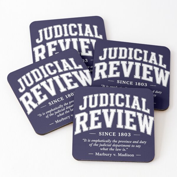 Item preview, Judicial Review Since 1803 (Darker Background) (Wider) designed and sold by PhoenixorFlame7.