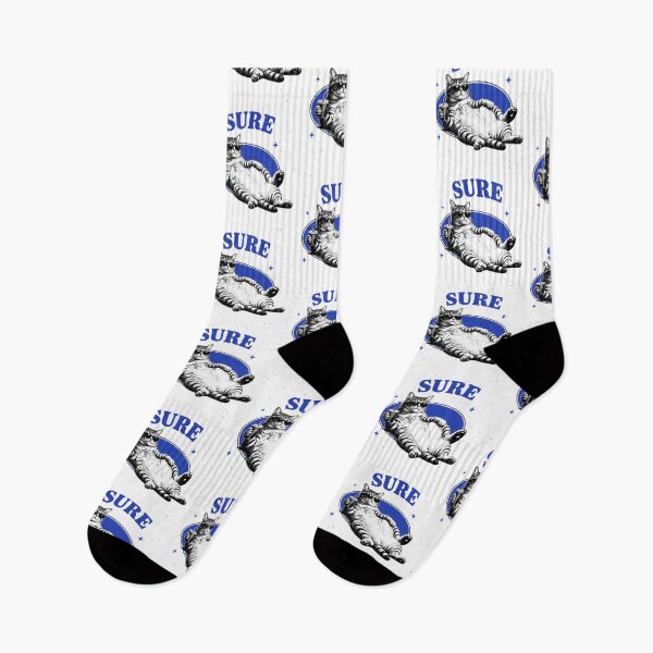 Item preview, Cool Cat Sure Sarcastic Vintage Graphic Design designed and sold by ChaoticCatIlust.