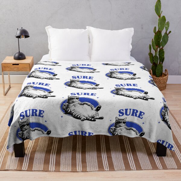 Item preview, Cool Cat Sure Sarcastic Vintage Graphic Design designed and sold by ChaoticCatIlust.