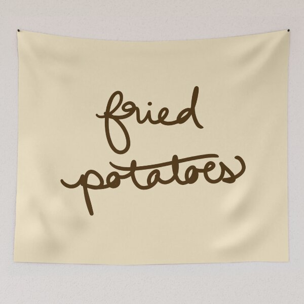 Item preview, Fried Potatoes that’s funny designed and sold by abeink.