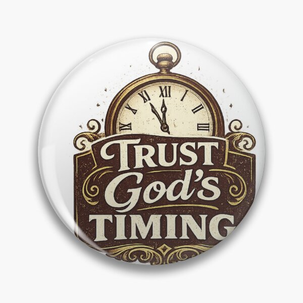 Item preview, Trust gods timing designed and sold by QCena.