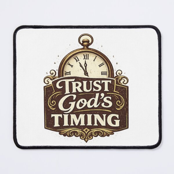 Item preview, Trust gods timing designed and sold by QCena.