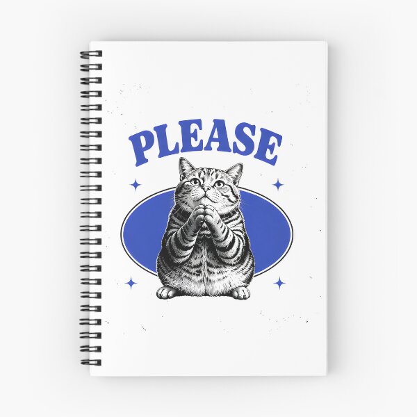 Item preview, Please Cat Funny Sarcastic Cat Lover Design designed and sold by ChaoticCatIlust.