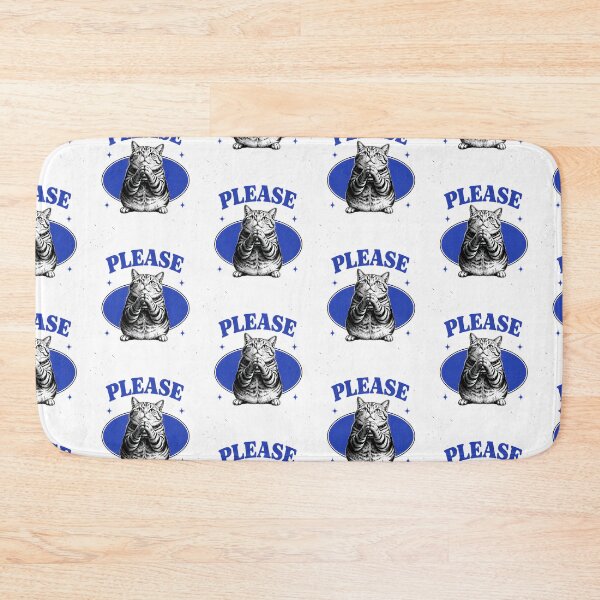 Item preview, Please Cat Funny Sarcastic Cat Lover Design designed and sold by ChaoticCatIlust.