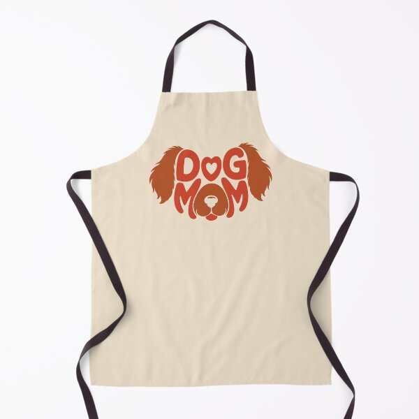 Item preview, Dog Mom - Ruby Cavalier King Charles Spaniel Typography designed and sold by KaurisDigital.