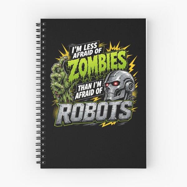 Item preview, Zombies vs Robots Funny Monster Comic Graphic designed and sold by Department61.