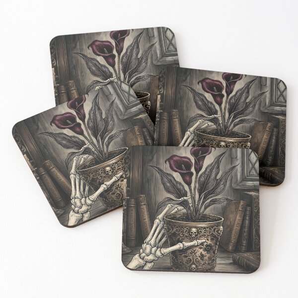 Item preview, Goth Gardener Dark Plant Mom Botanical Witch designed and sold by MintedMinds.