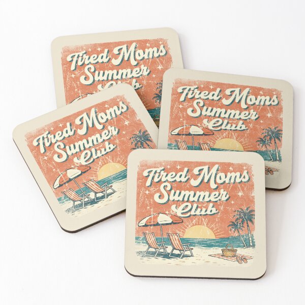 Item preview, Tired Moms Summer Club. designed and sold by EunsooLee.