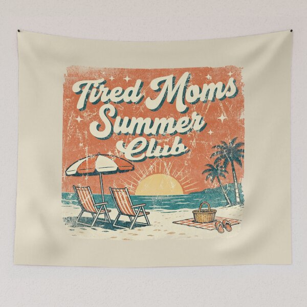 Item preview, Tired Moms Summer Club. designed and sold by EunsooLee.