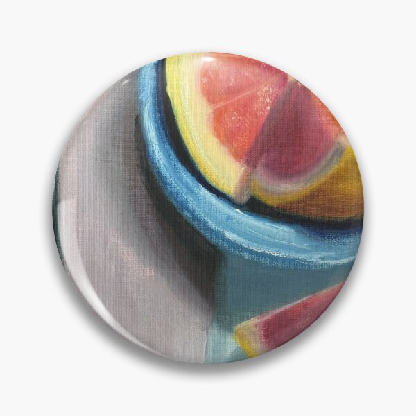 Item preview, Citrus Morning – Original Still Life Oil Painting designed and sold by LaurenOliverArt.