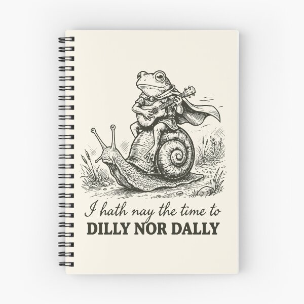 Item preview, Medieval Frog Ukulele Snail Rider Vintage Fantasy designed and sold by Y-Vibes.