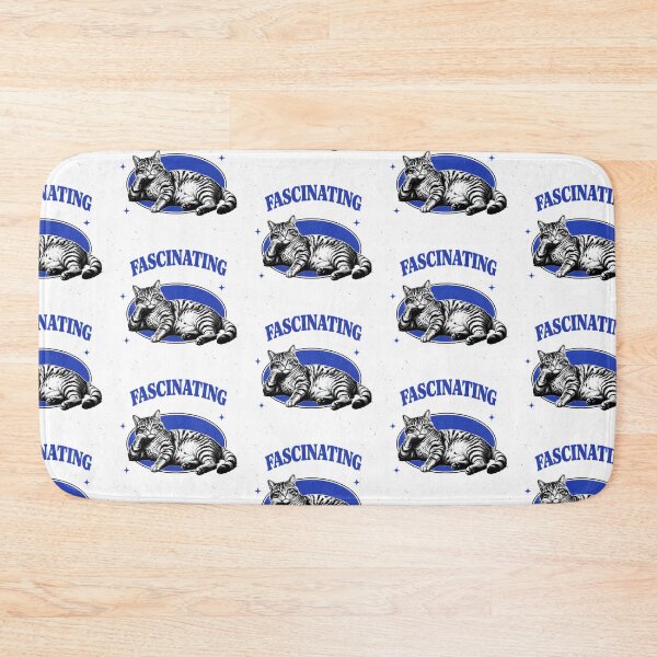 Item preview, Fascinating Cat Sarcastic Vintage Cat Graphic designed and sold by ChaoticCatIlust.