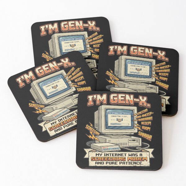 Item preview, I'M GEN-X: My Internet Was a Screeching Modem and Pure Patience designed and sold by Imagequest.