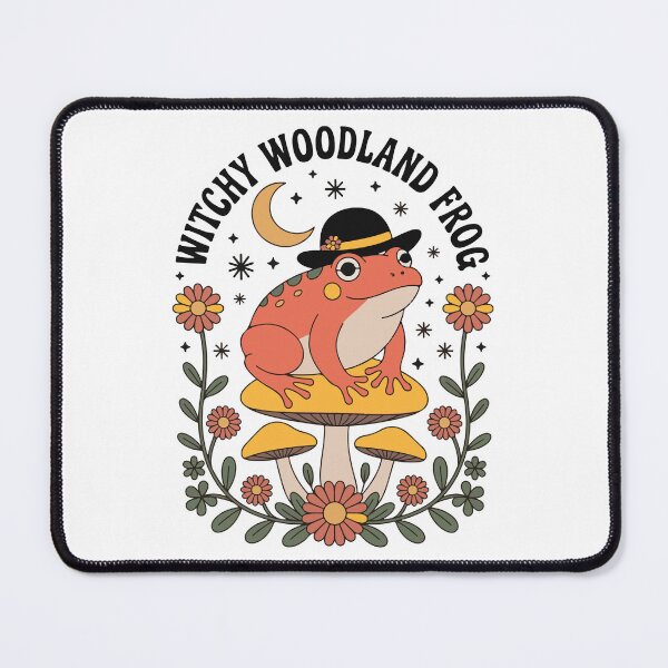 Item preview, Witchy Woodland Frog Cottage core designed and sold by DamenGphix.