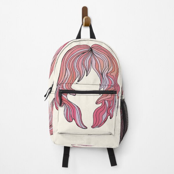 Item preview, Groovy Pink Flowing Mermaid Hair Silhouette designed and sold by Karin Taylor.