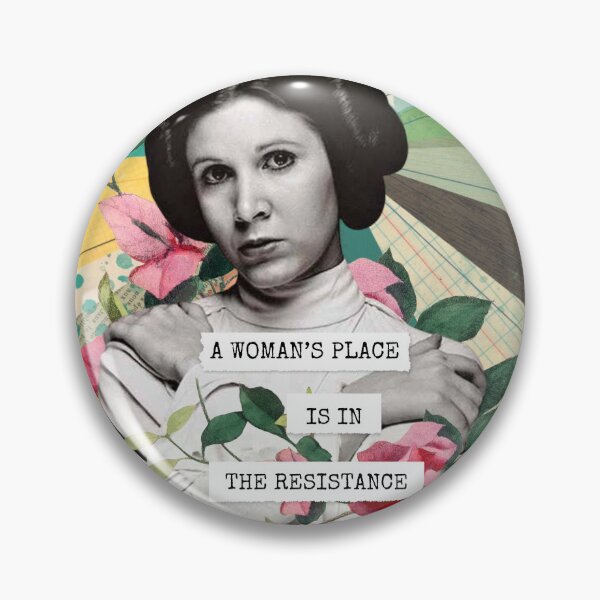 Item preview, Inspirational Collage: "A woman's place is in the resistance" designed and sold by SouthPrints.