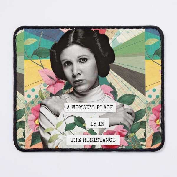 Item preview, Inspirational Collage: "A woman's place is in the resistance" designed and sold by SouthPrints.