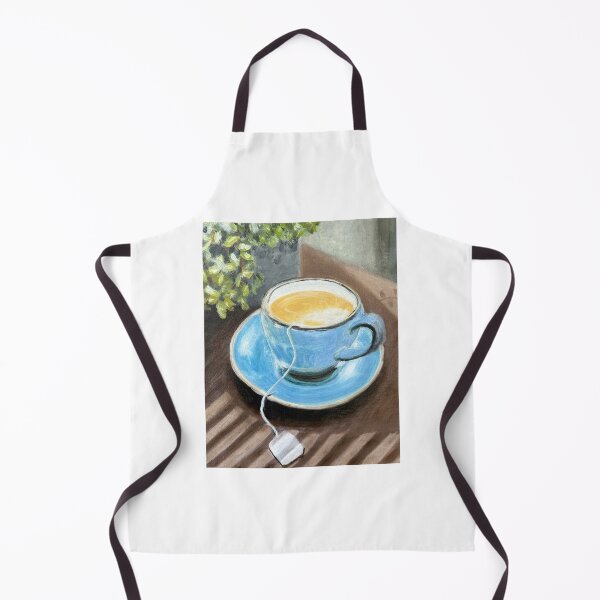 Item preview, Morning Tea – Original Still Life Oil Painting designed and sold by LaurenOliverArt.