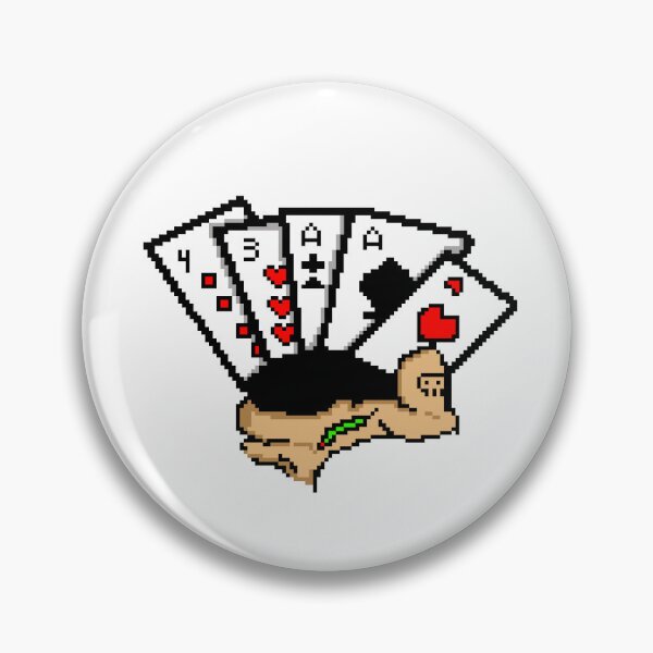 Item preview, Dead Mans Hand Zombie Poker Cards Pixel designed and sold by RetroRlx.