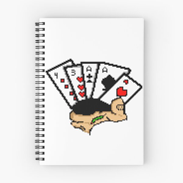 Item preview, Dead Mans Hand Zombie Poker Cards Pixel designed and sold by RetroRlx.
