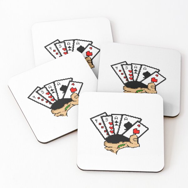 Item preview, Dead Mans Hand Zombie Poker Cards Pixel designed and sold by RetroRlx.