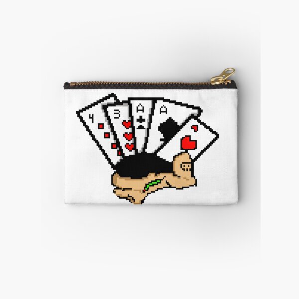 Item preview, Dead Mans Hand Zombie Poker Cards Pixel designed and sold by RetroRlx.