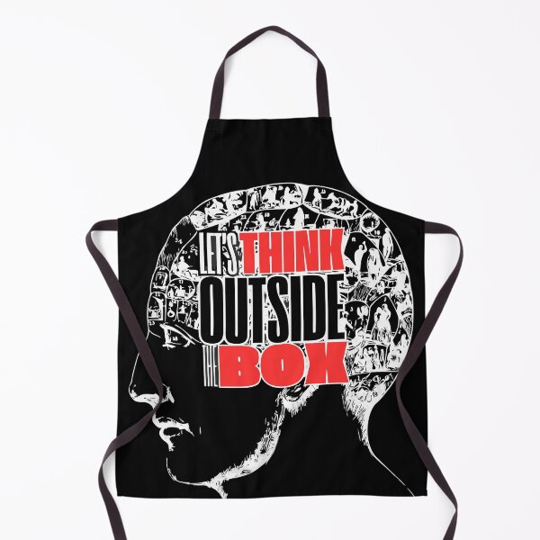 Item preview, Let´s Think Outside the box - Creative Mindset (Black edition) designed and sold by PascoalSimoes.