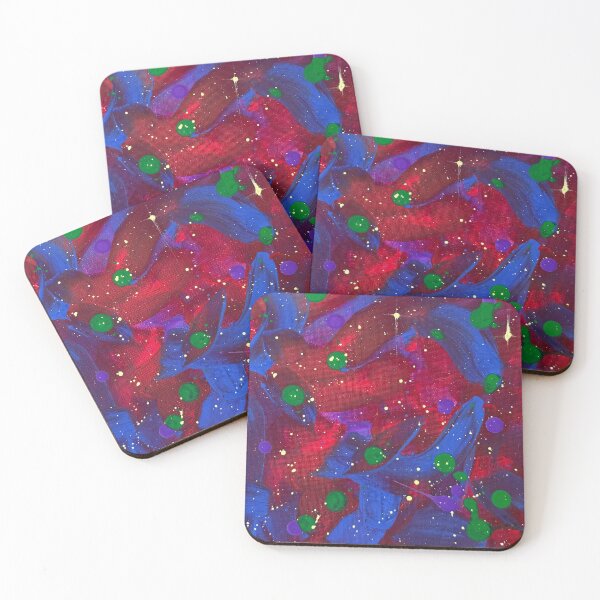 Item preview, Cosmic Original Abstract Acrylic Painting designed and sold by LaurenOliverArt.