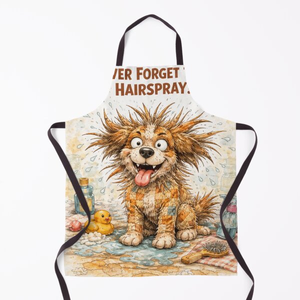 Item preview, Dog Hairspray Art designed and sold by OnePercent992.