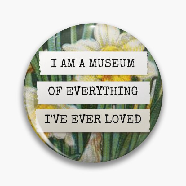 Item preview, Inspirational Collage: "I am a museum of everything I've ever loved" designed and sold by SouthPrints.